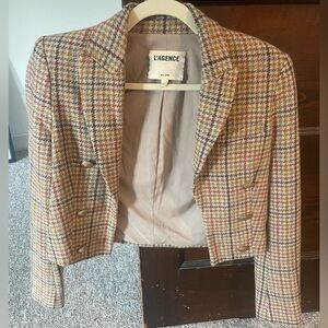 L’AGENCE Cropped Blazer